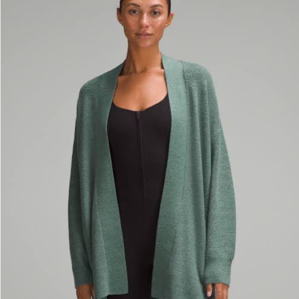 Lululemon Merino-Wool blend Cardigan